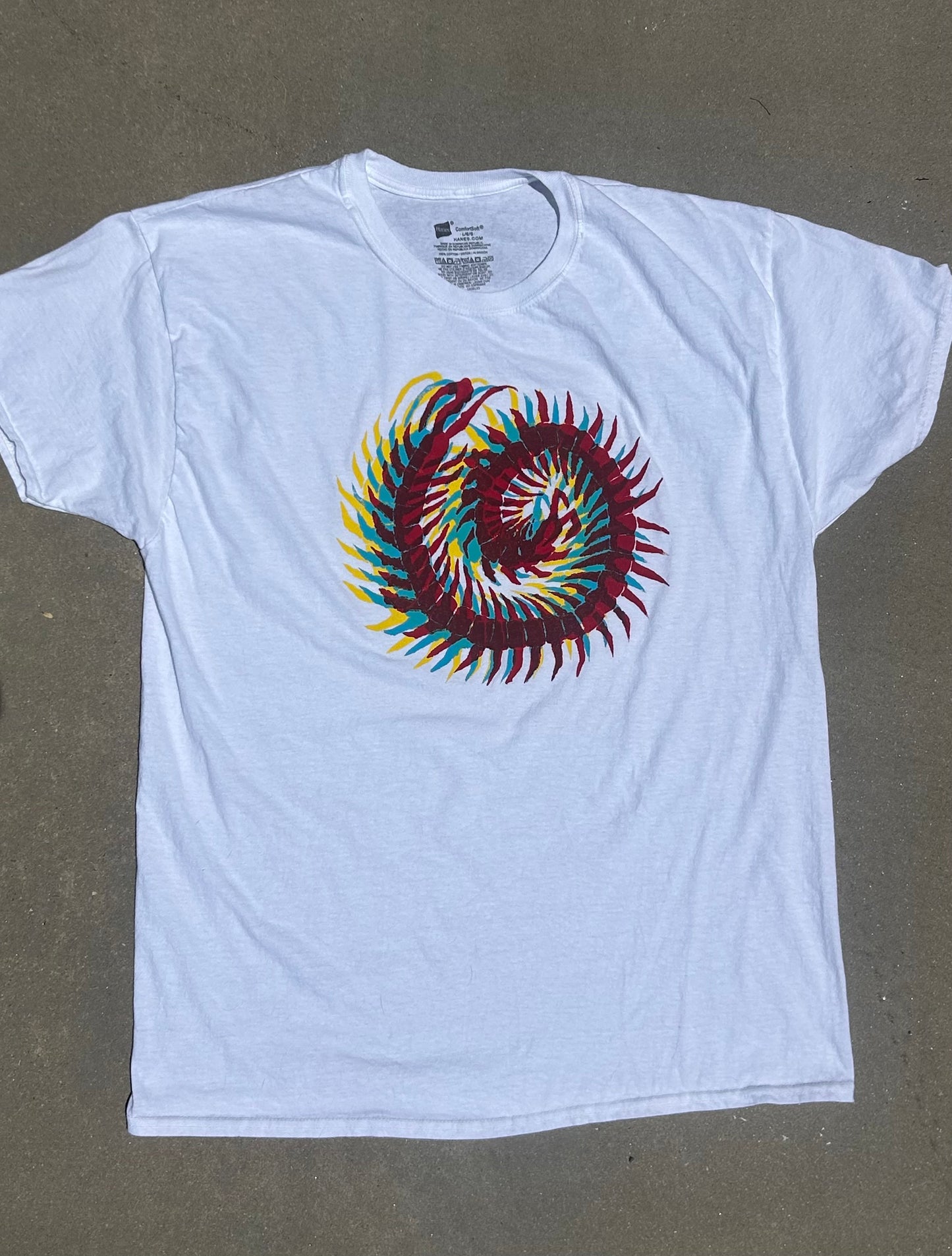3D Centipede Shirt Large