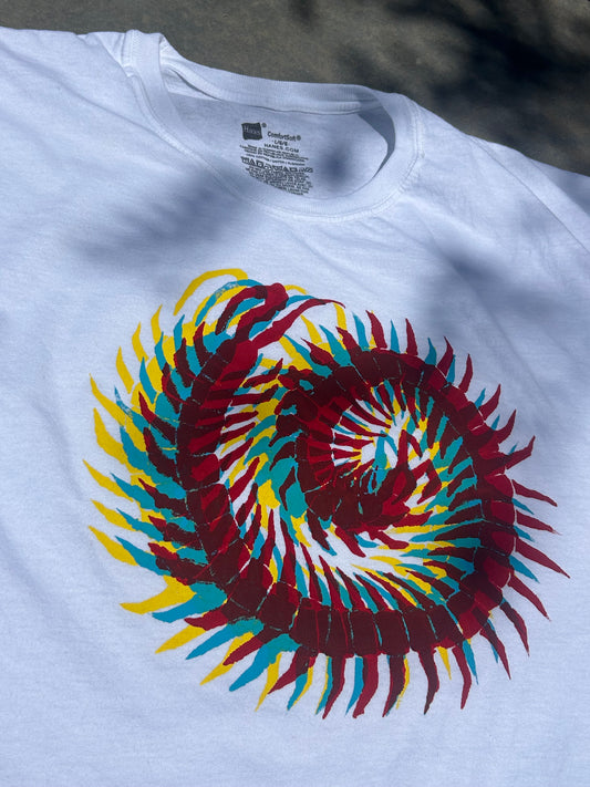 3D Centipede Shirt Large