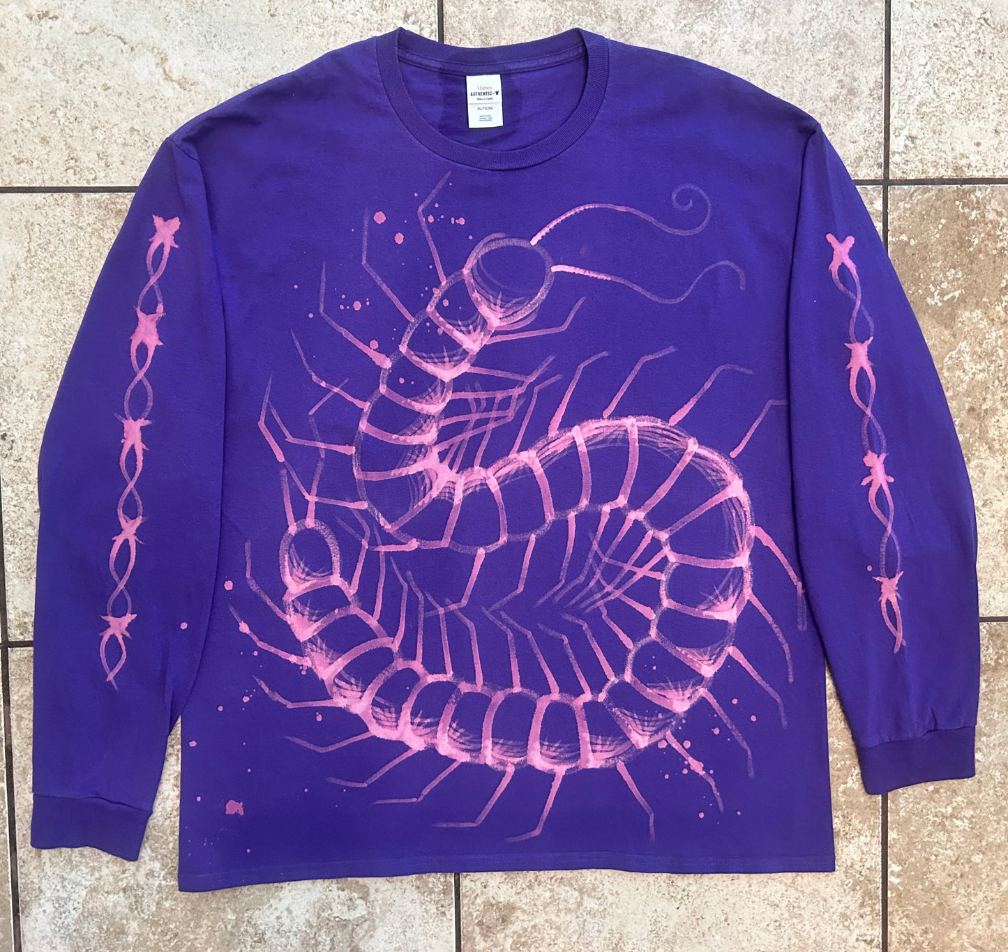 Long Sleeve Centipede Shirt XL